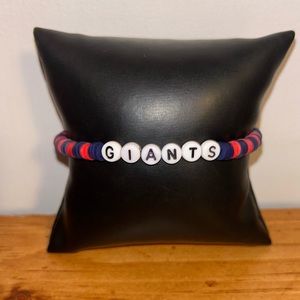 New York Giants Heishi Bracelet